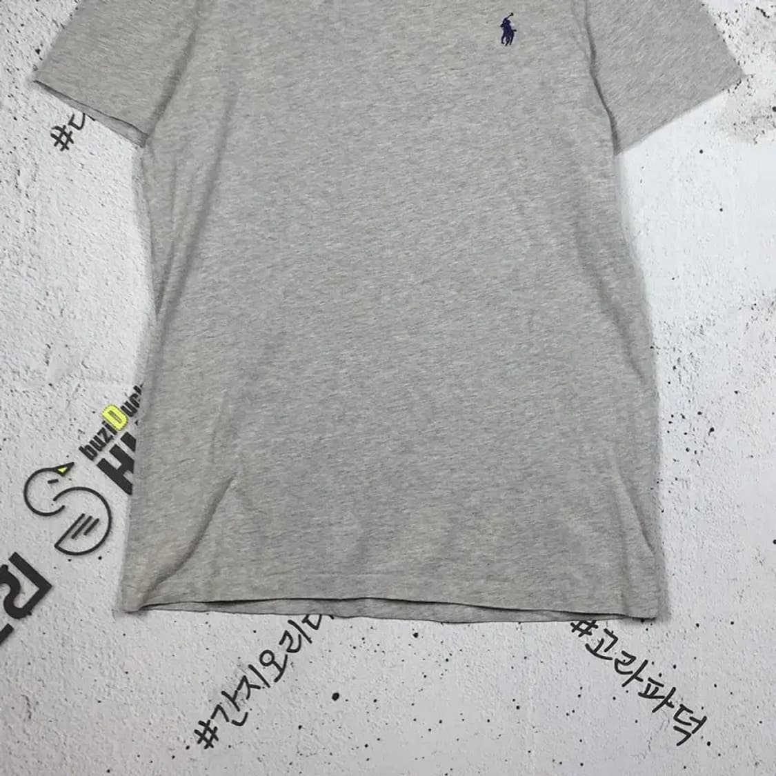 폴로랄프로렌 여성 코튼 크루넥 반팔 티 그레이 M 1000568 상품이미지5