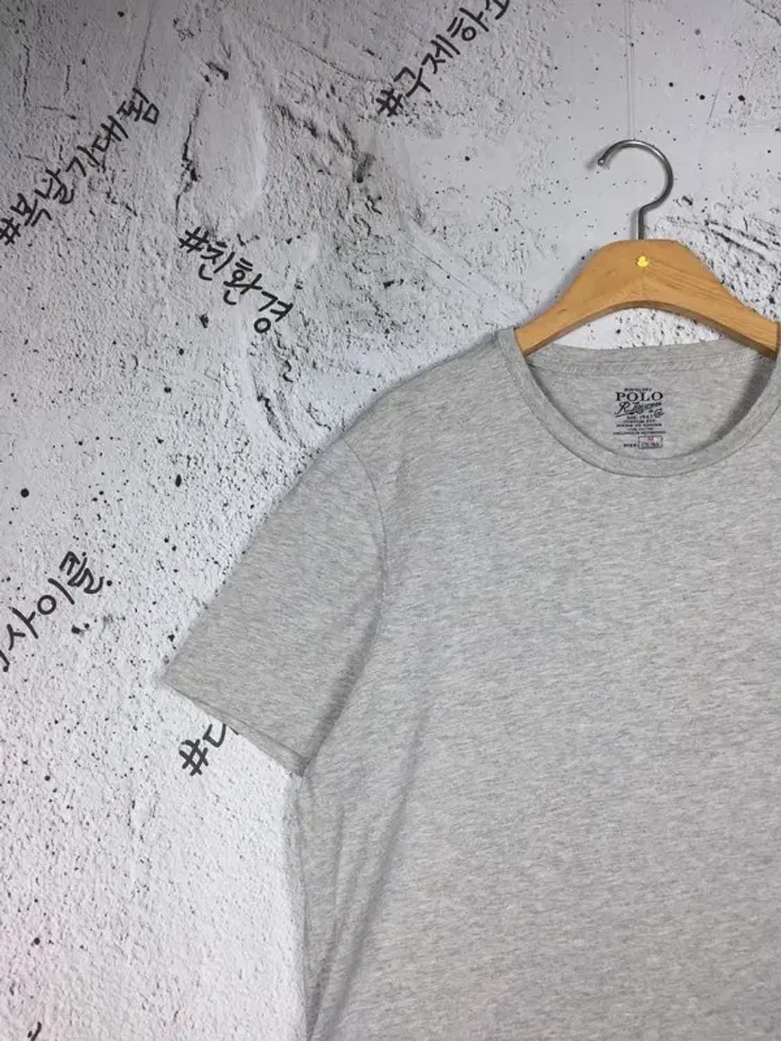 폴로랄프로렌 여성 코튼 크루넥 반팔 티 그레이 M 1000568 상품이미지6