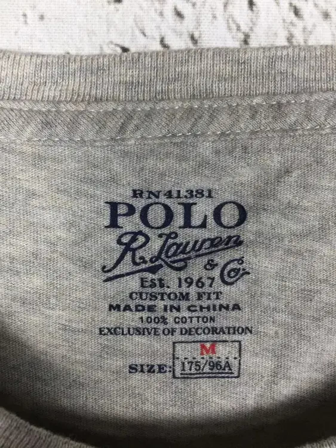 폴로랄프로렌 여성 코튼 크루넥 반팔 티 그레이 M 1000568 상품이미지9