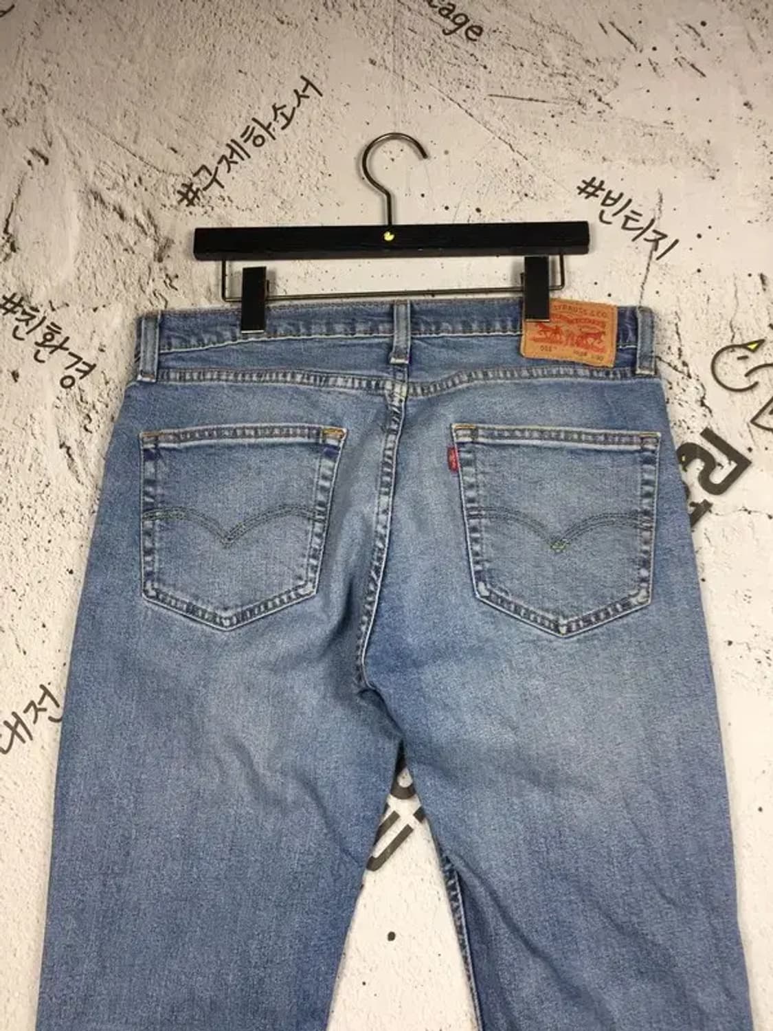 리바이스511 슬림핏 스판 데님 청바지 연청 W34 L30 4100111 상품이미지7