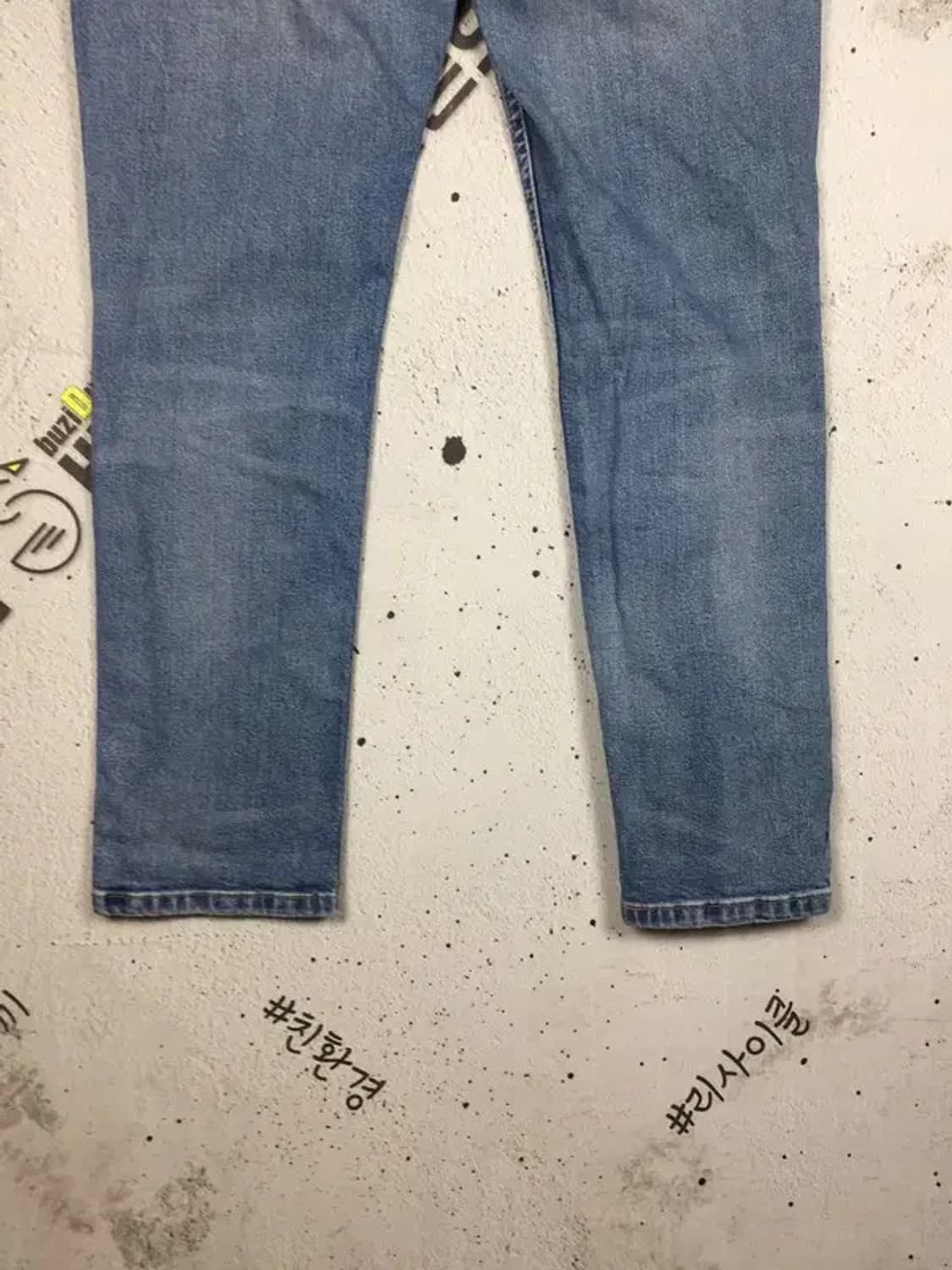 리바이스511 슬림핏 스판 데님 청바지 연청 W34 L30 4100111 상품이미지8