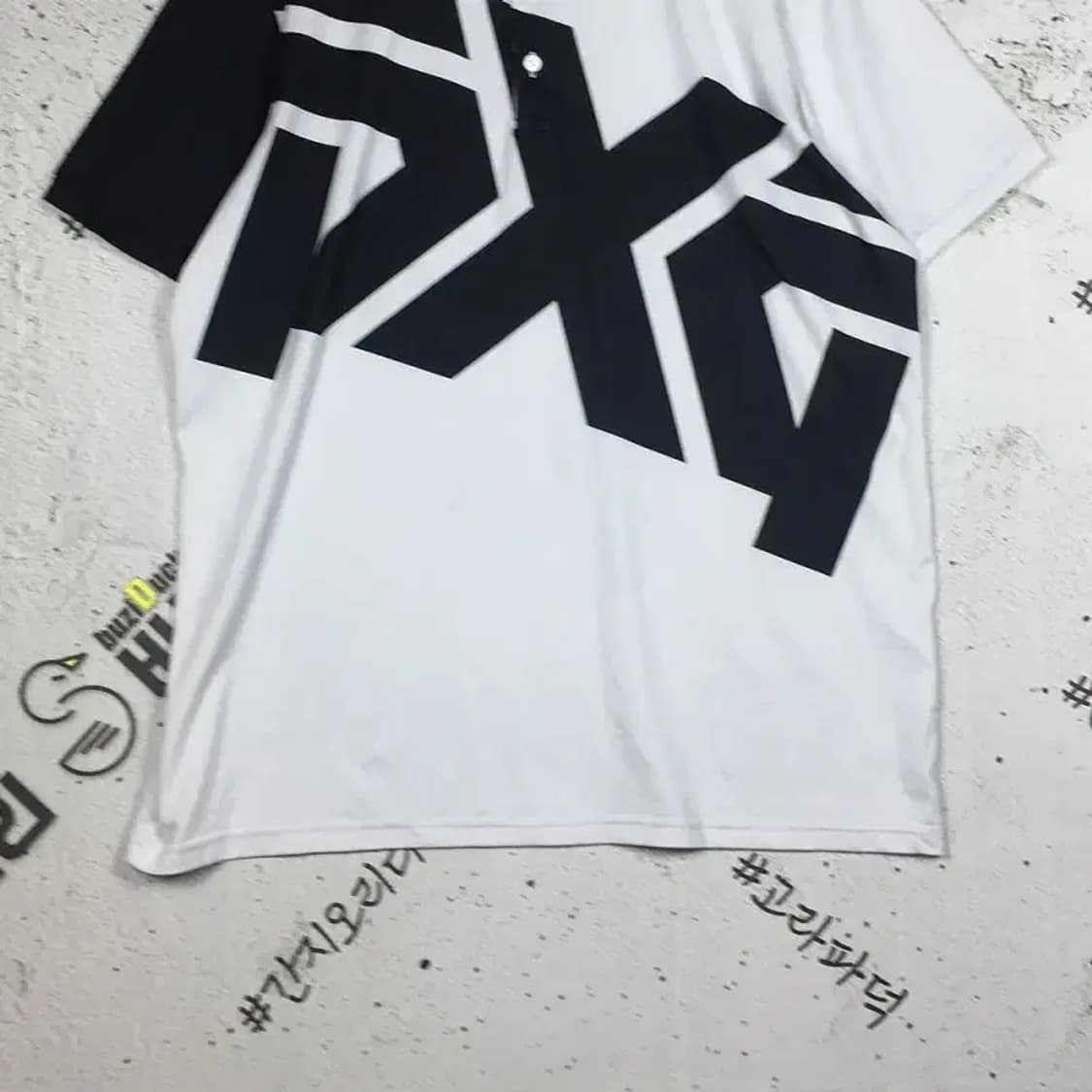 피엑스지 PXG 골프 기능성 반팔 카라티 화이트 110 1000567 상품이미지4