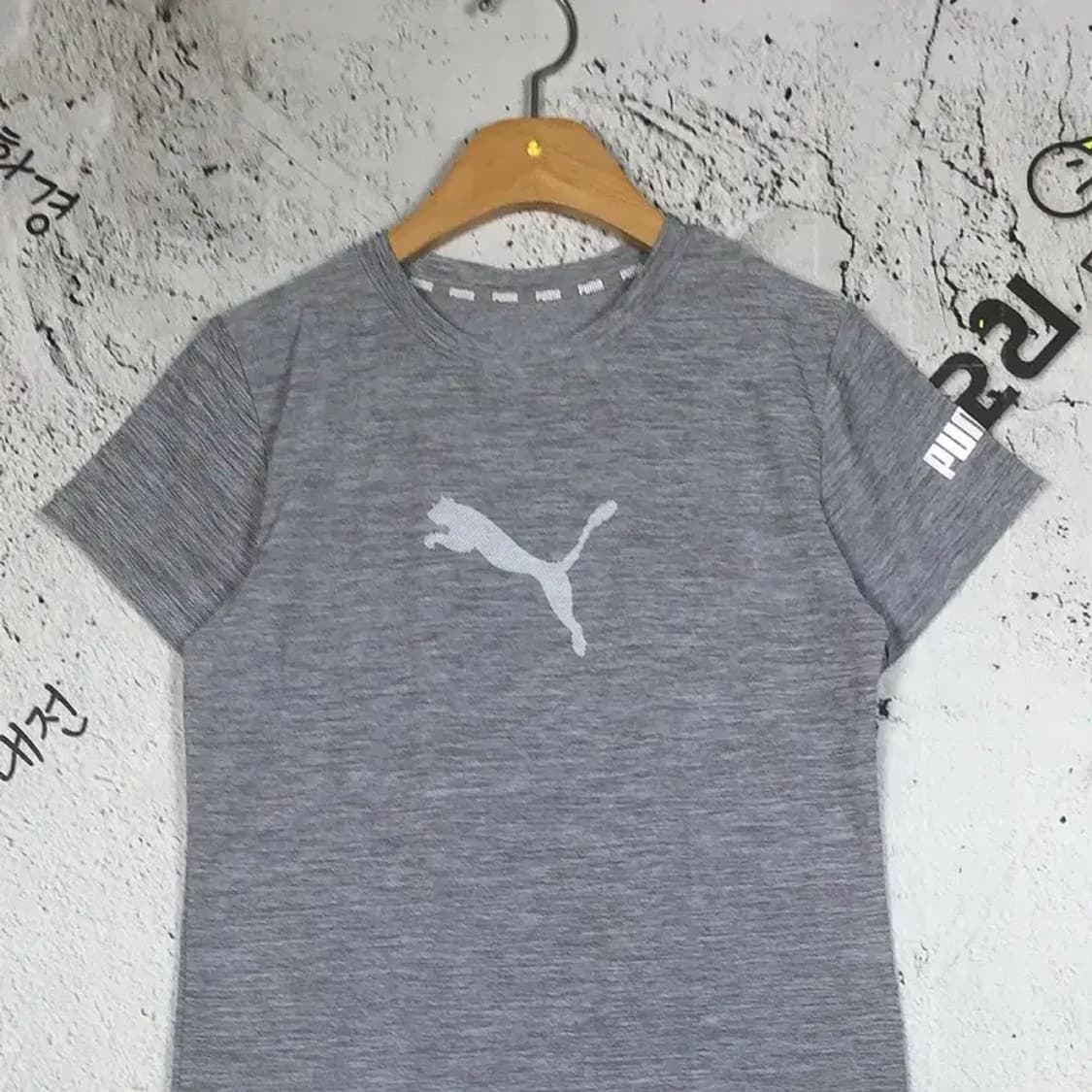 퓨마 PUMA 여성 기능성 반팔 티 미니원피스 그레이 XS 1000569 상품이미지4