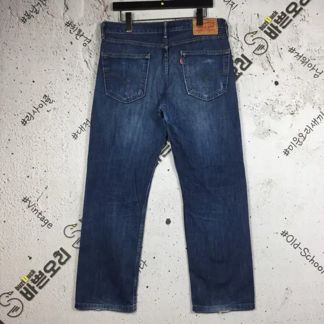 리바이스 514 스트레이트 데님 청바지 진청 W30 L30 4100112 상품이미지2