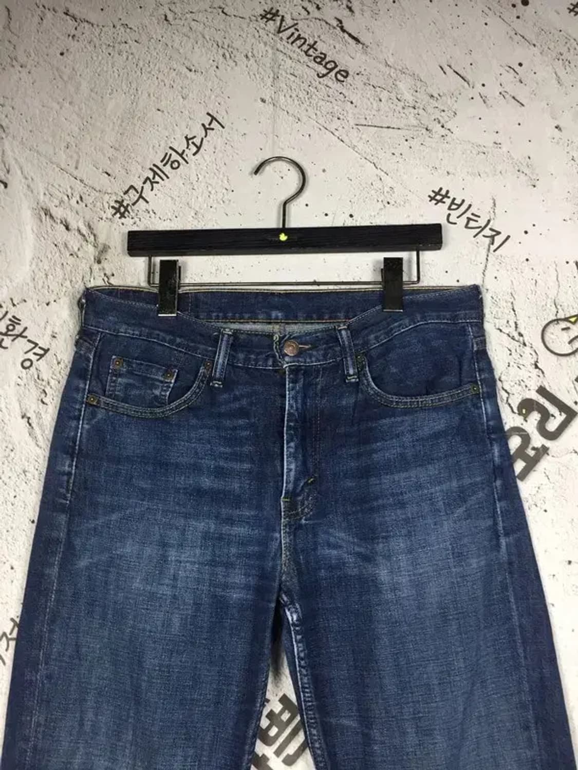 리바이스 514 스트레이트 데님 청바지 진청 W30 L30 4100112 상품이미지4