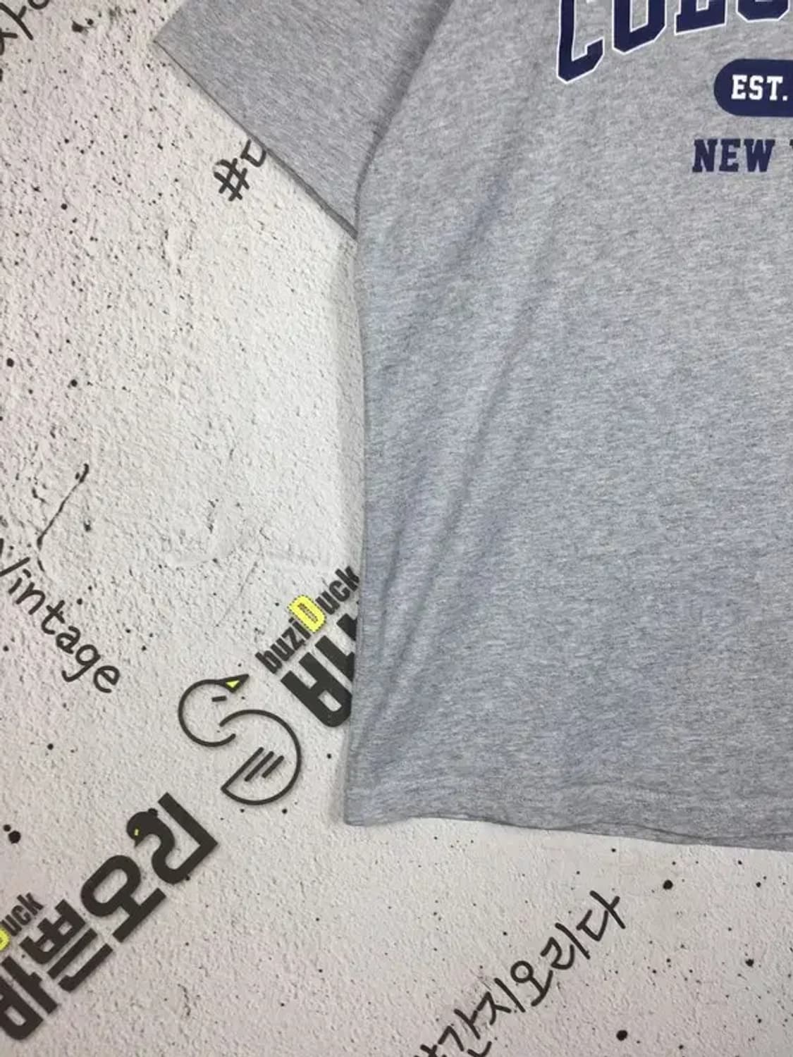 콜롬비아 빅로고 반팔 티 라이트 그레이 쥬니어 XL 1000570 상품이미지5