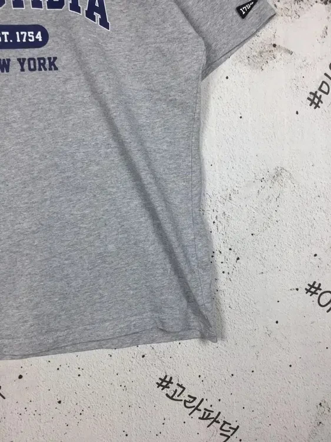 콜롬비아 빅로고 반팔 티 라이트 그레이 쥬니어 XL 1000570 상품이미지6