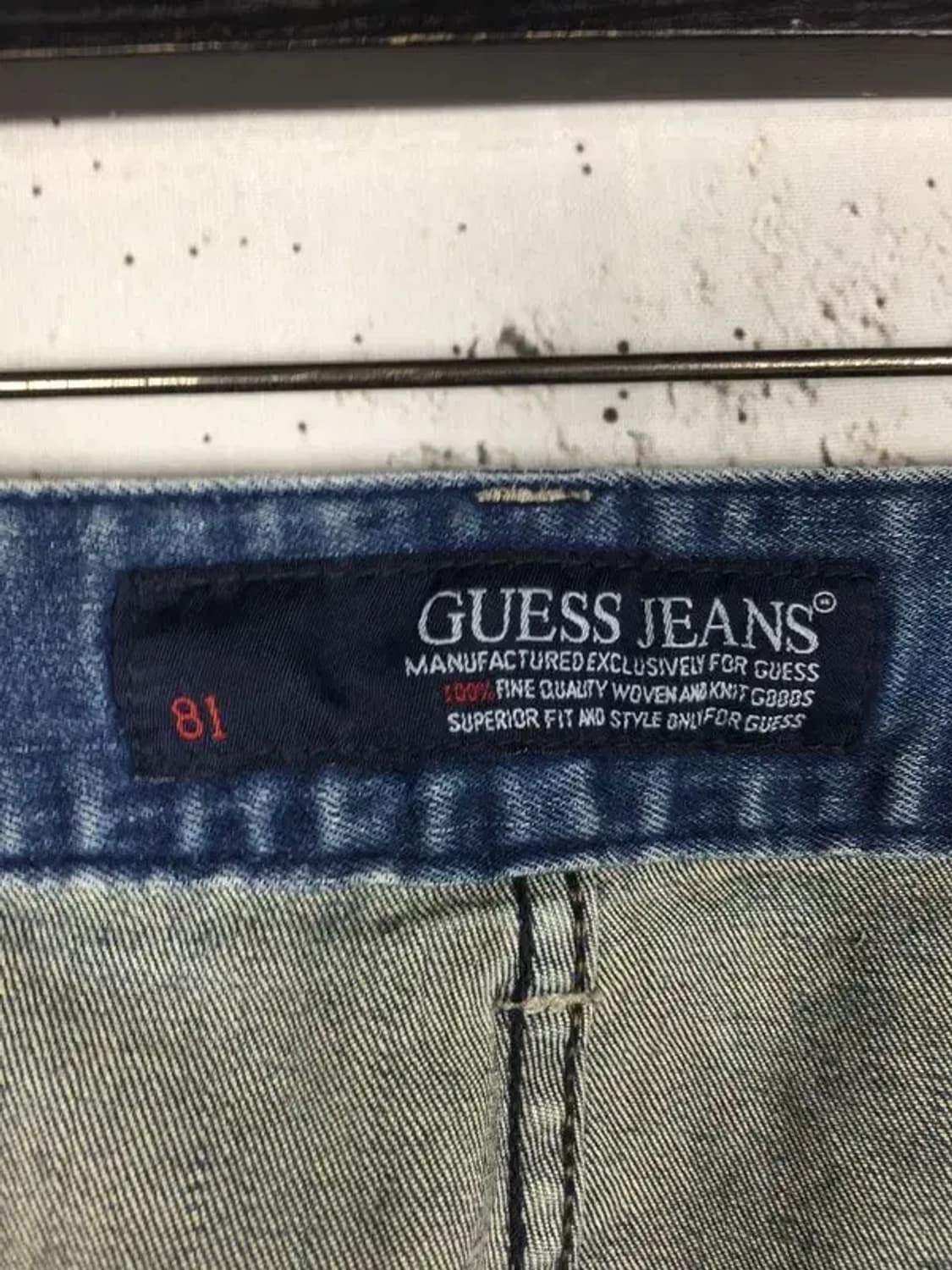 게스 GUESS 스판 데님 청바지 중청 86(34) 4100113 상품이미지9
