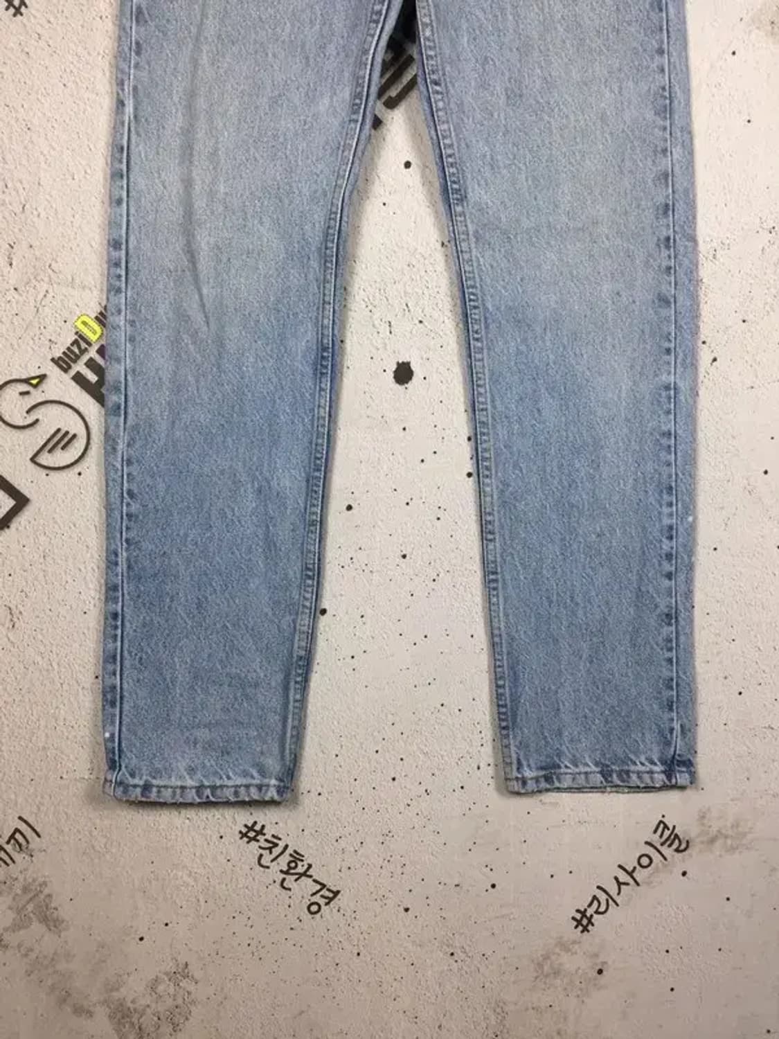 리바이스 505 스트레이트 데님 청바지 연청 W29 L32 4100114 상품이미지5