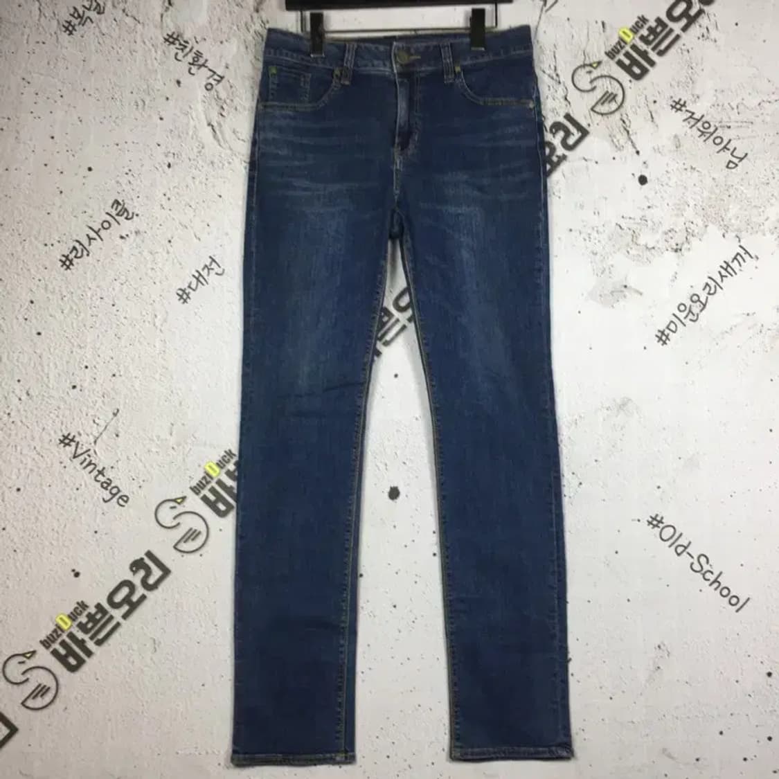 게스 GUESS 스키니 스판 데님 청바지 중청 76(30) 4100116 상품이미지1