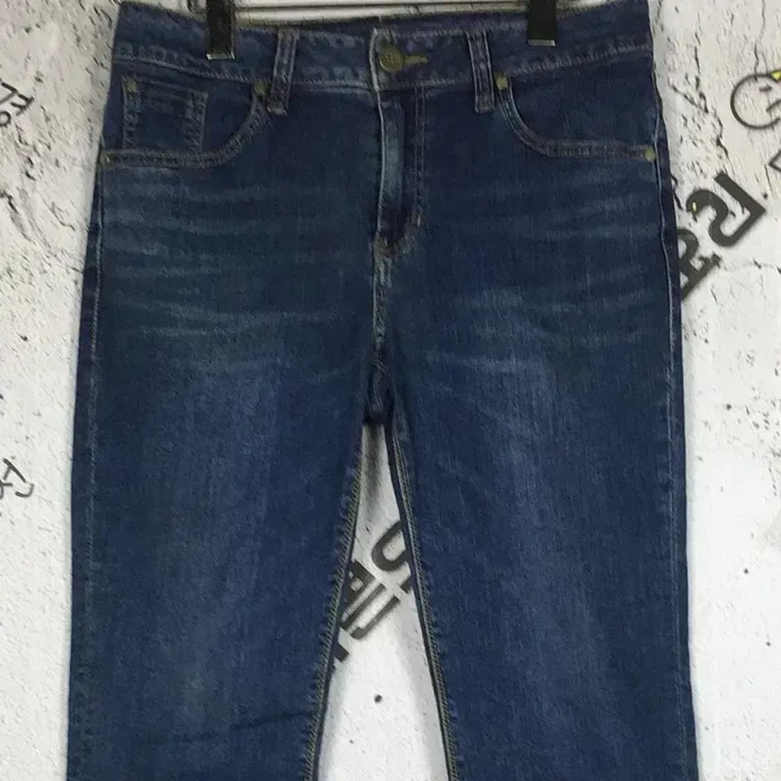 게스 GUESS 스키니 스판 데님 청바지 중청 76(30) 4100116 상품이미지3