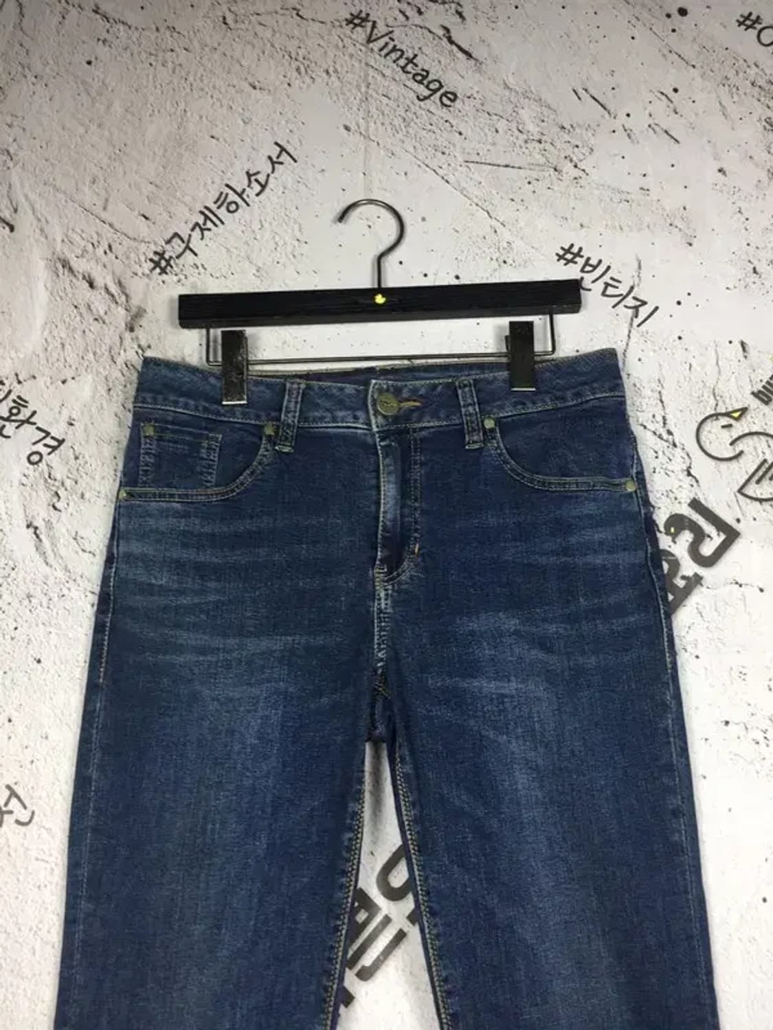 게스 GUESS 스키니 스판 데님 청바지 중청 76(30) 4100116 상품이미지7