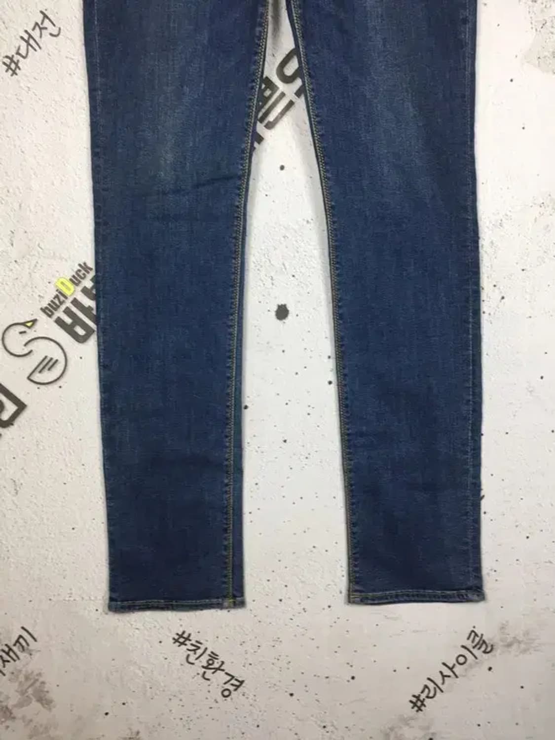 게스 GUESS 스키니 스판 데님 청바지 중청 76(30) 4100116 상품이미지8