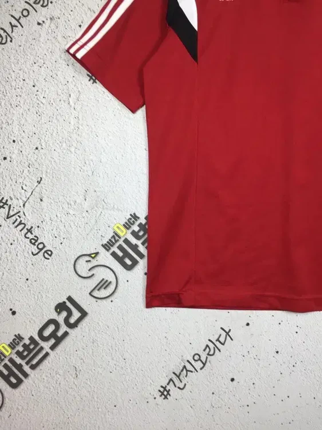 아디다스 국대 폴로 반팔 카라티 레드 M 1000562 상품이미지6