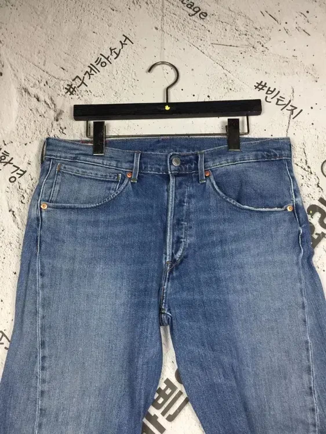 리바이스 LEJ 502 엔지니어드 청바지 연청 W32L30 4100118 상품이미지7