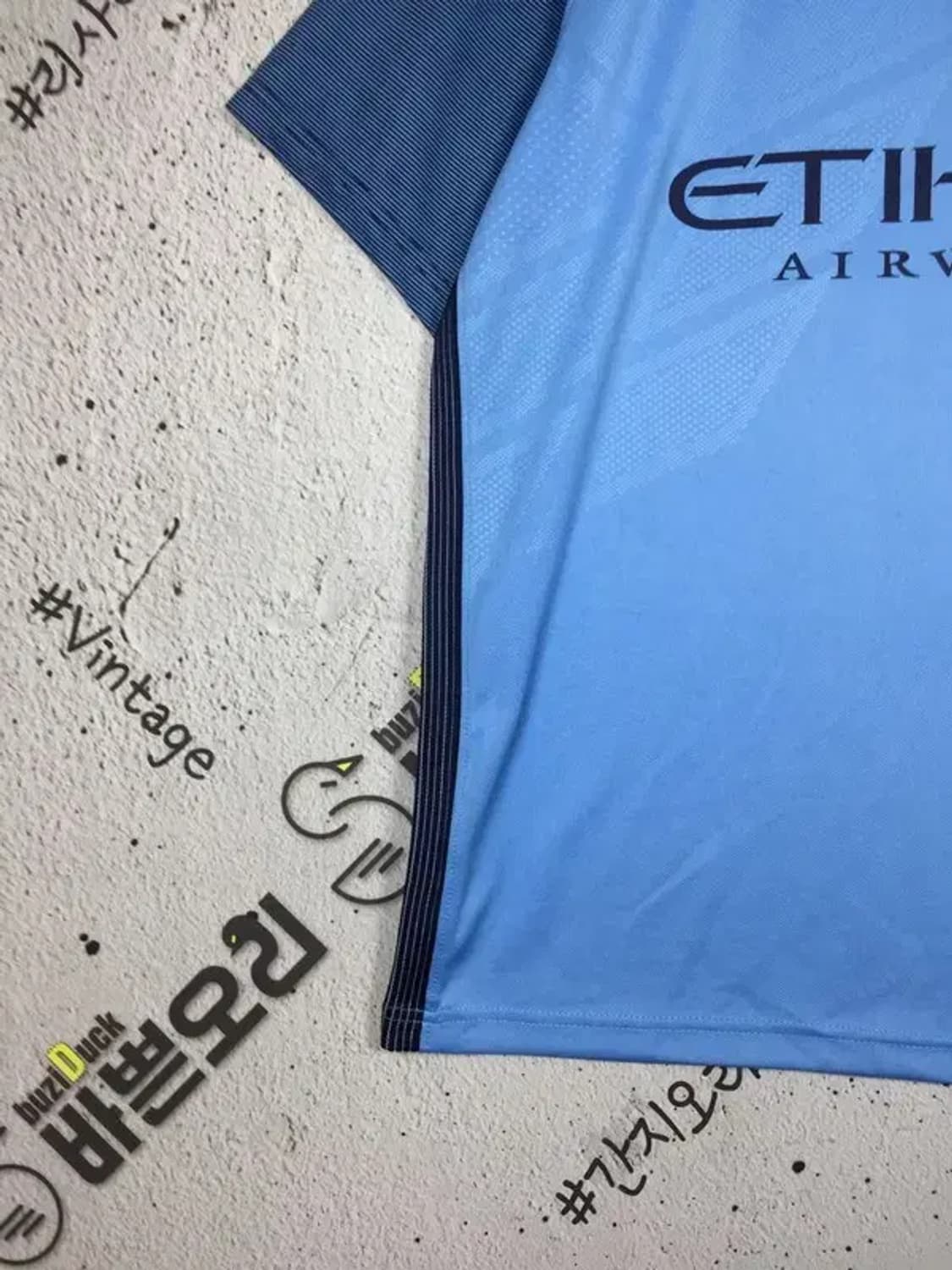 맨체스터 시티 축구 유니폼 반팔 티 라이트 블루 XL 1000565 상품이미지5