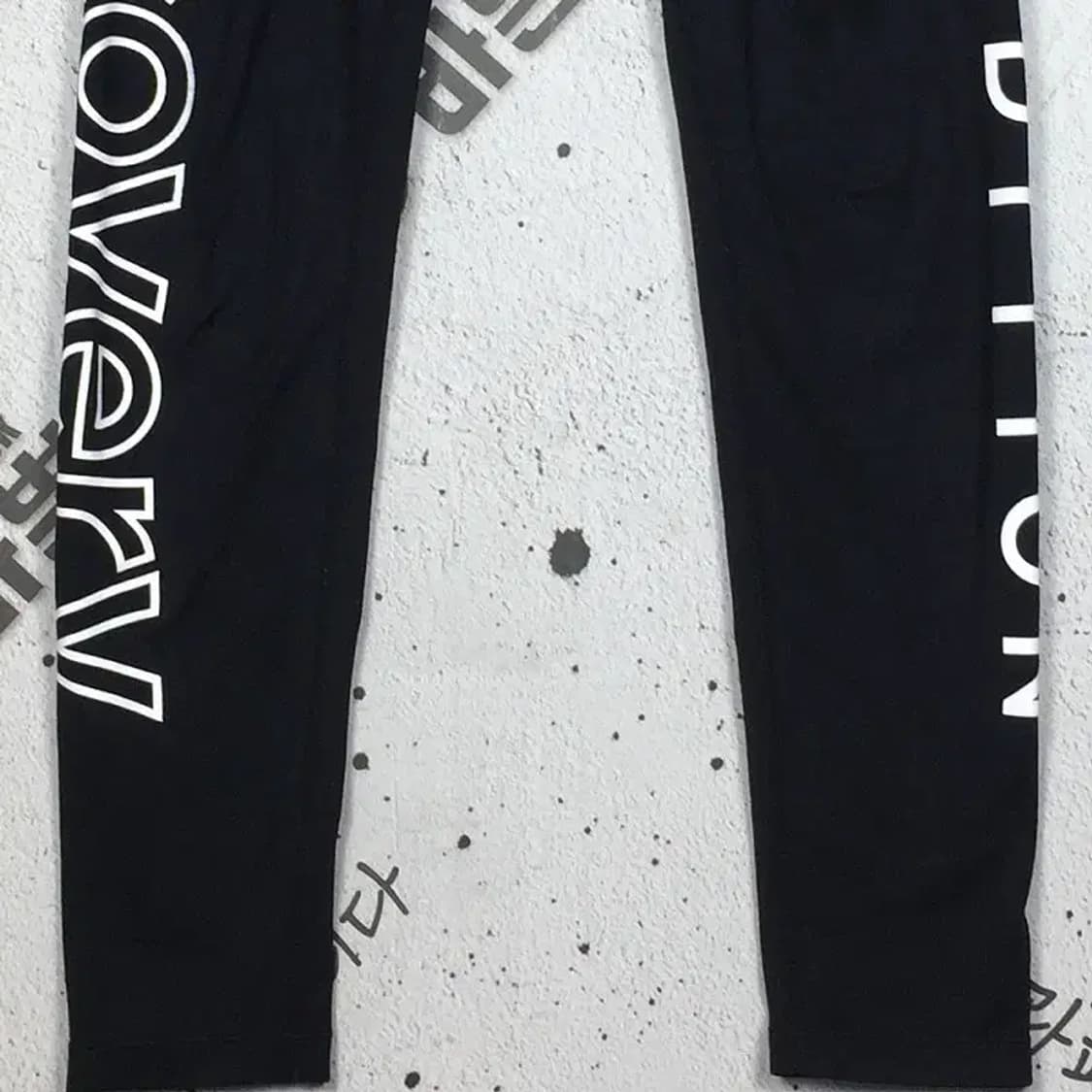 디스커버리 여성 블랙 빅로고 레깅스 블랙 S 4400104 상품이미지4