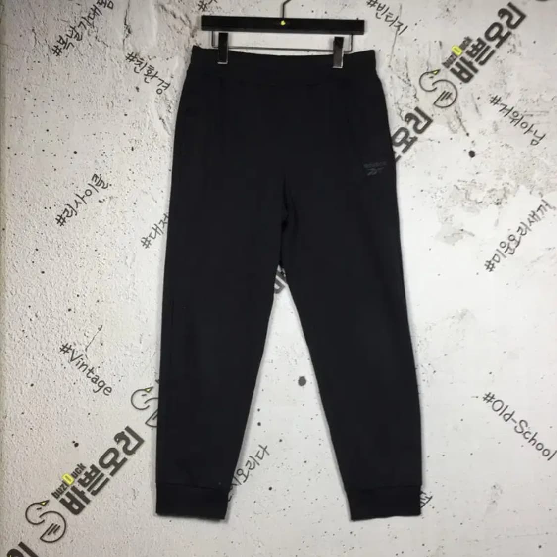 리복 트레이닝 조거 팬츠 운동바지 블랙 M 4400106 상품이미지1