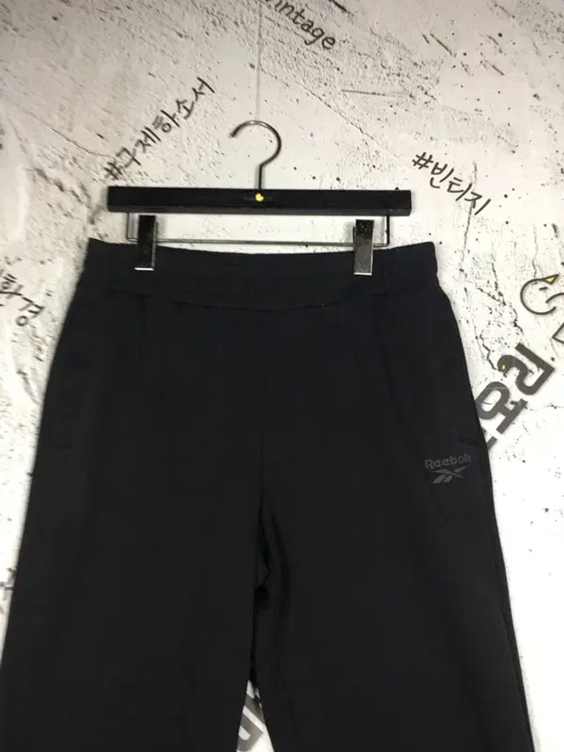 리복 트레이닝 조거 팬츠 운동바지 블랙 M 4400106 상품이미지3