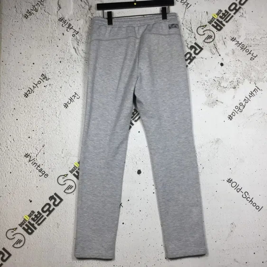 디스커버리 기모 트레이 운동바지 라이트 그레이 30 4400107 상품이미지2