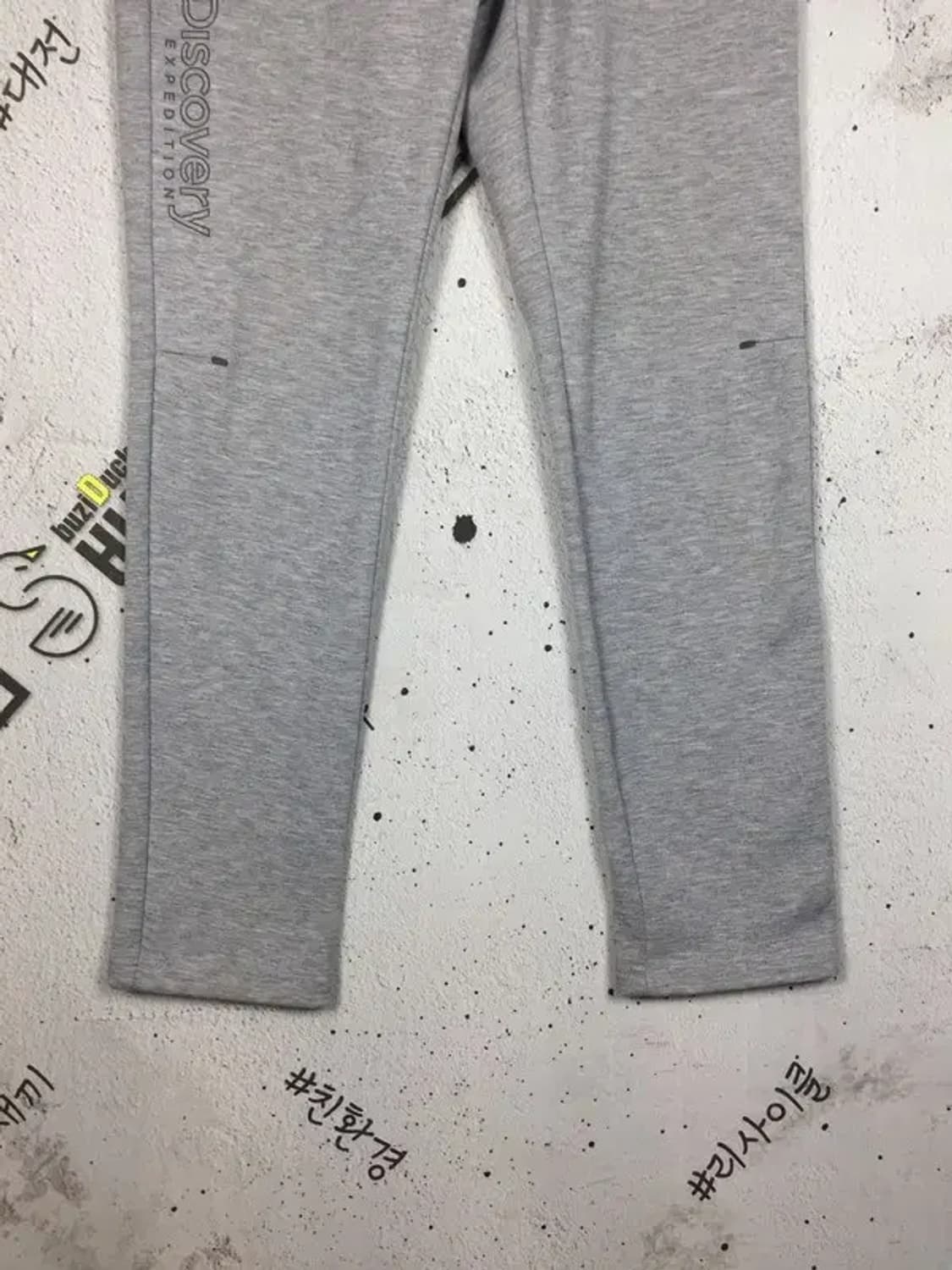 디스커버리 기모 트레이 운동바지 라이트 그레이 30 4400107 상품이미지4