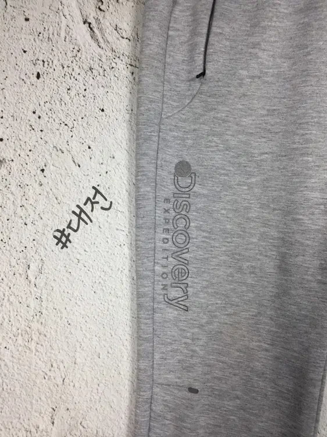 디스커버리 기모 트레이 운동바지 라이트 그레이 30 4400107 상품이미지6