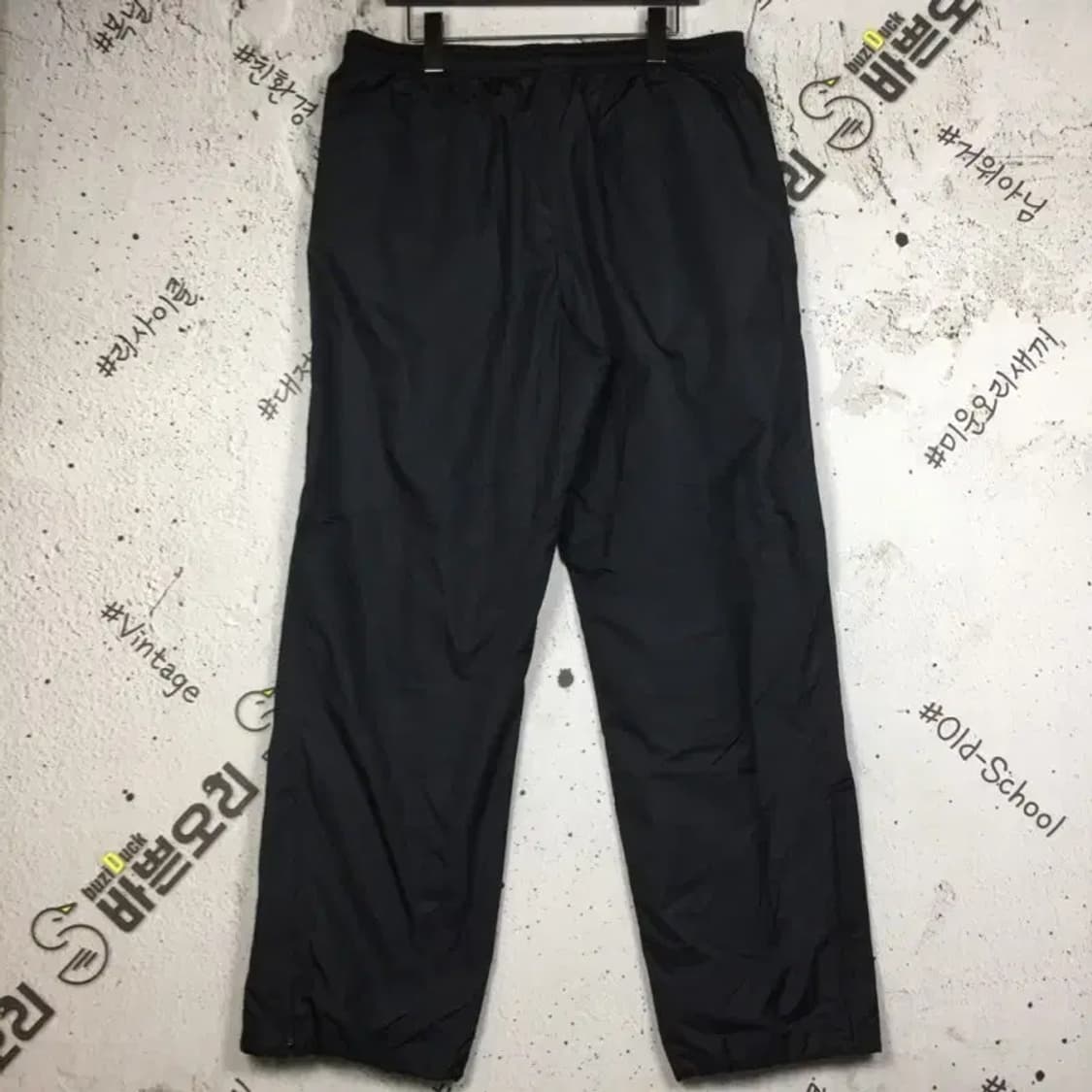 나이키 스톰핏 T90 우븐 와이드 트랙 운동바지 블랙 90 4400110 상품이미지2