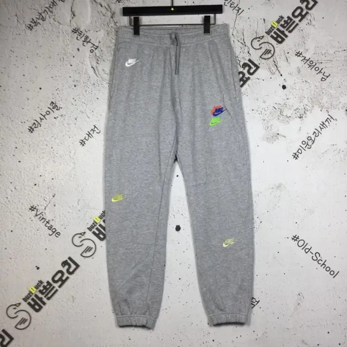 나이키 프렌치 테리 조거 운동바지 라이트 그레이 M(80) 4400111 상품이미지1