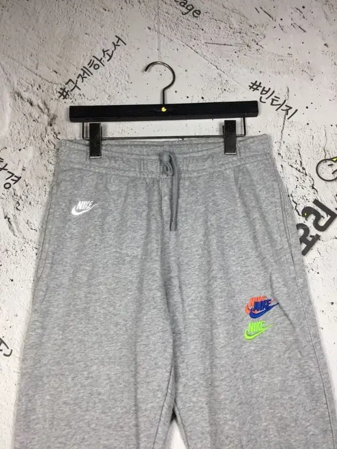 나이키 프렌치 테리 조거 운동바지 라이트 그레이 M(80) 4400111 상품이미지3