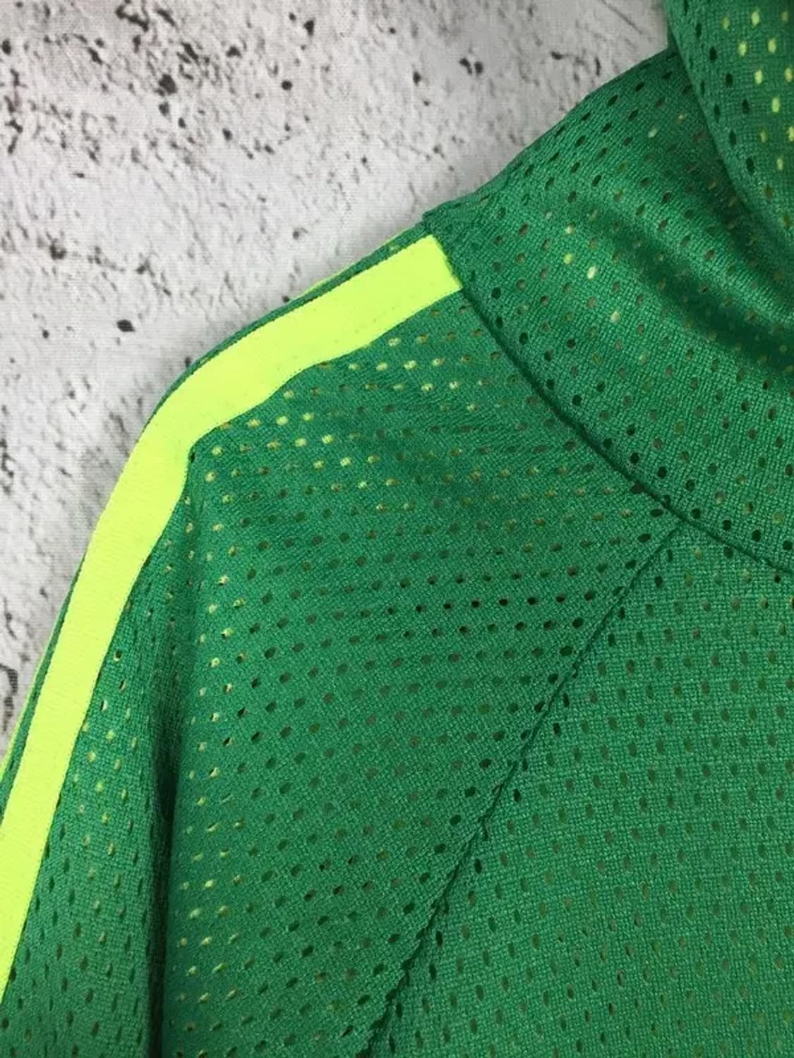 아디다스 더블 메쉬 양면 후드 집업 그린 M 2300256 상품이미지7