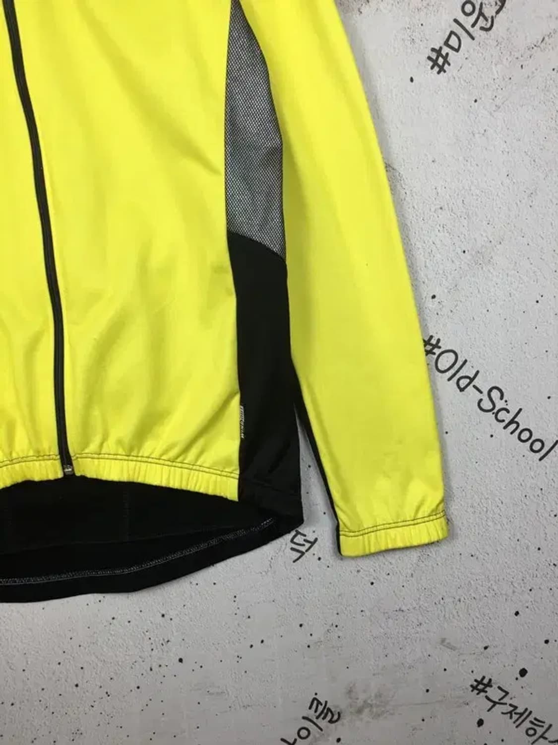 데상트 자전거 라이딩 집업 져지 자켓 옐로우 XL 3100274 상품이미지6