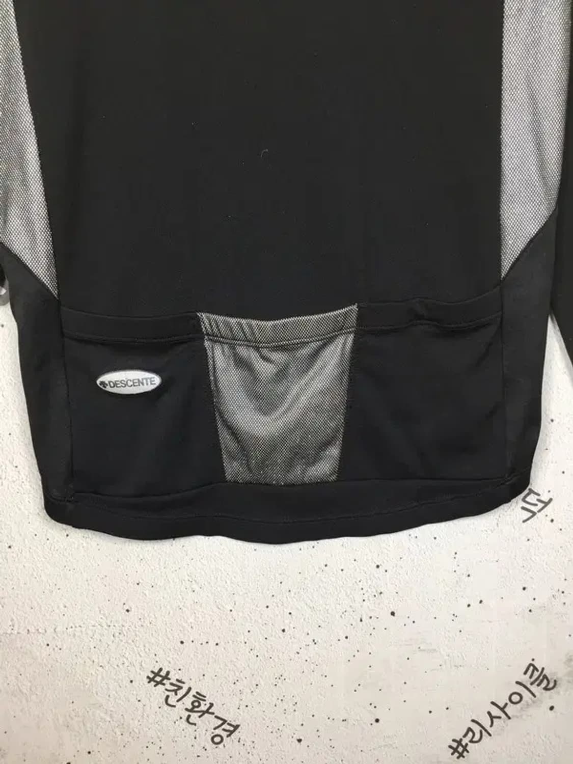 데상트 자전거 라이딩 집업 져지 자켓 옐로우 XL 3100274 상품이미지7