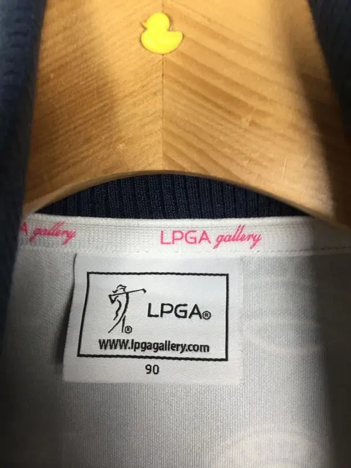 LPGA 여성 골프 져지 자켓 네이비 90 3100275 상품이미지7