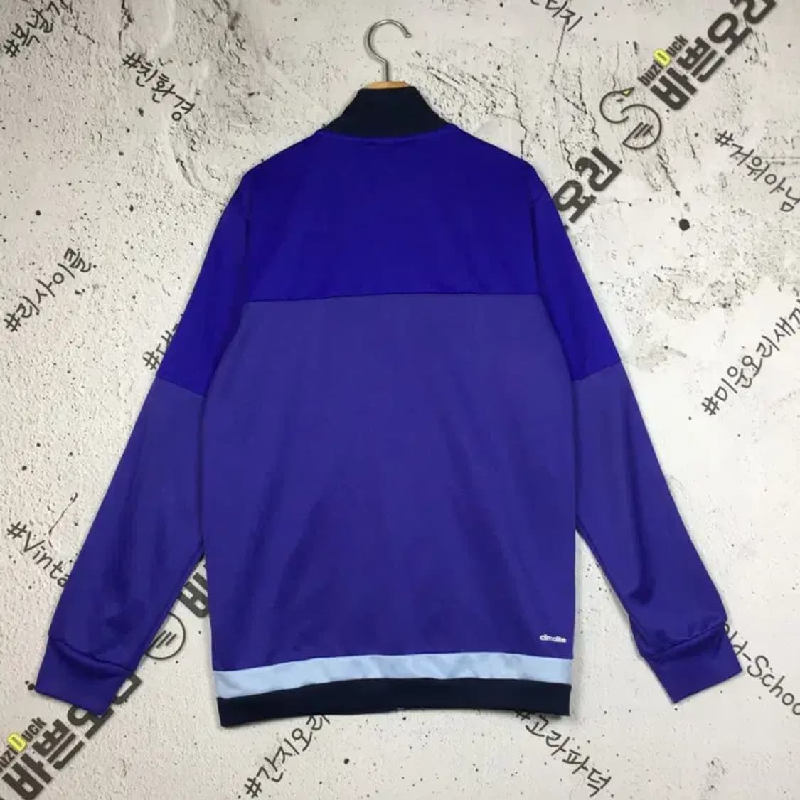 아디다스 삼선 트랙 져지 자켓 블루 100 3100277 상품이미지2