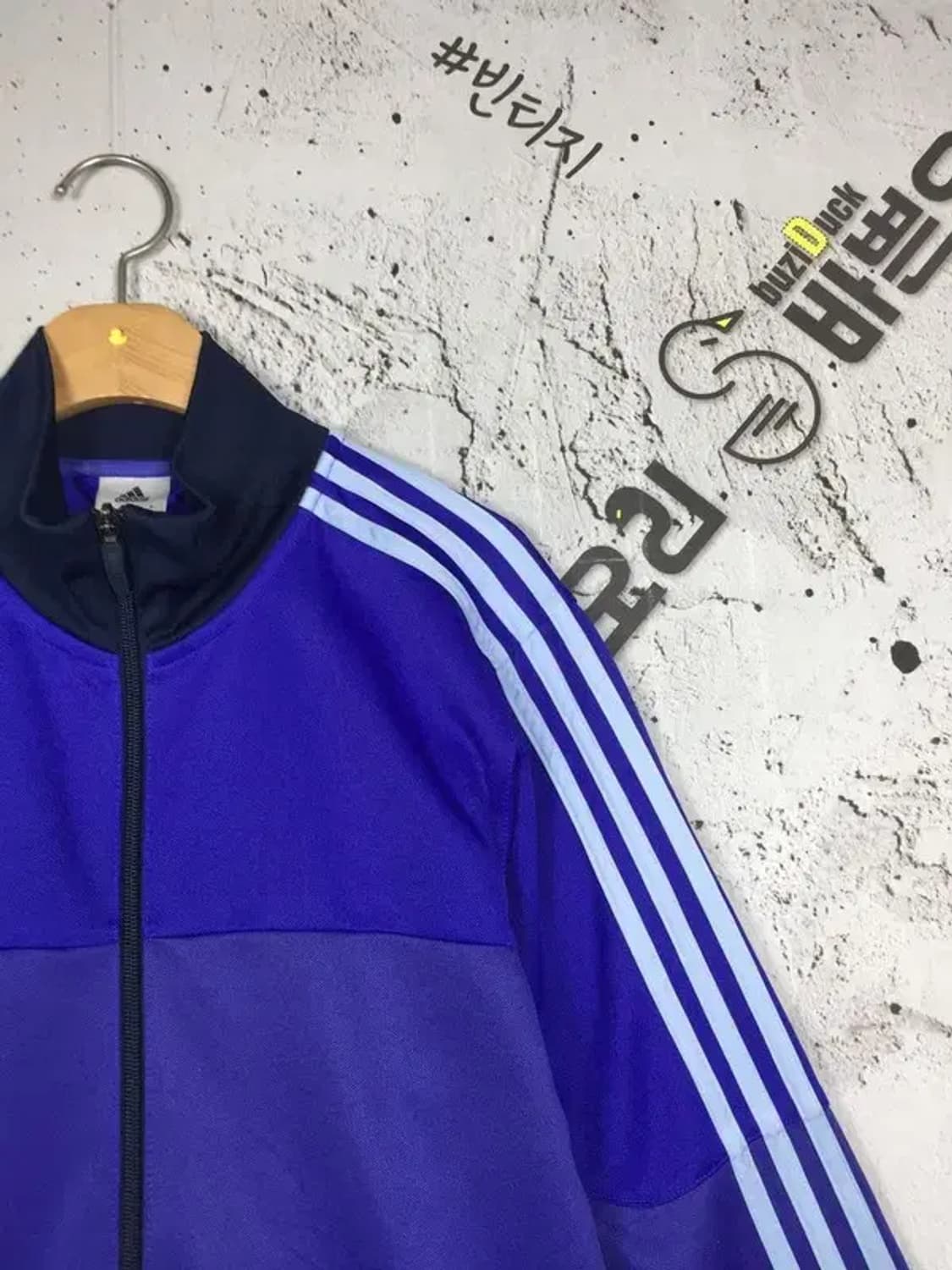 아디다스 삼선 트랙 져지 자켓 블루 100 3100277 상품이미지4