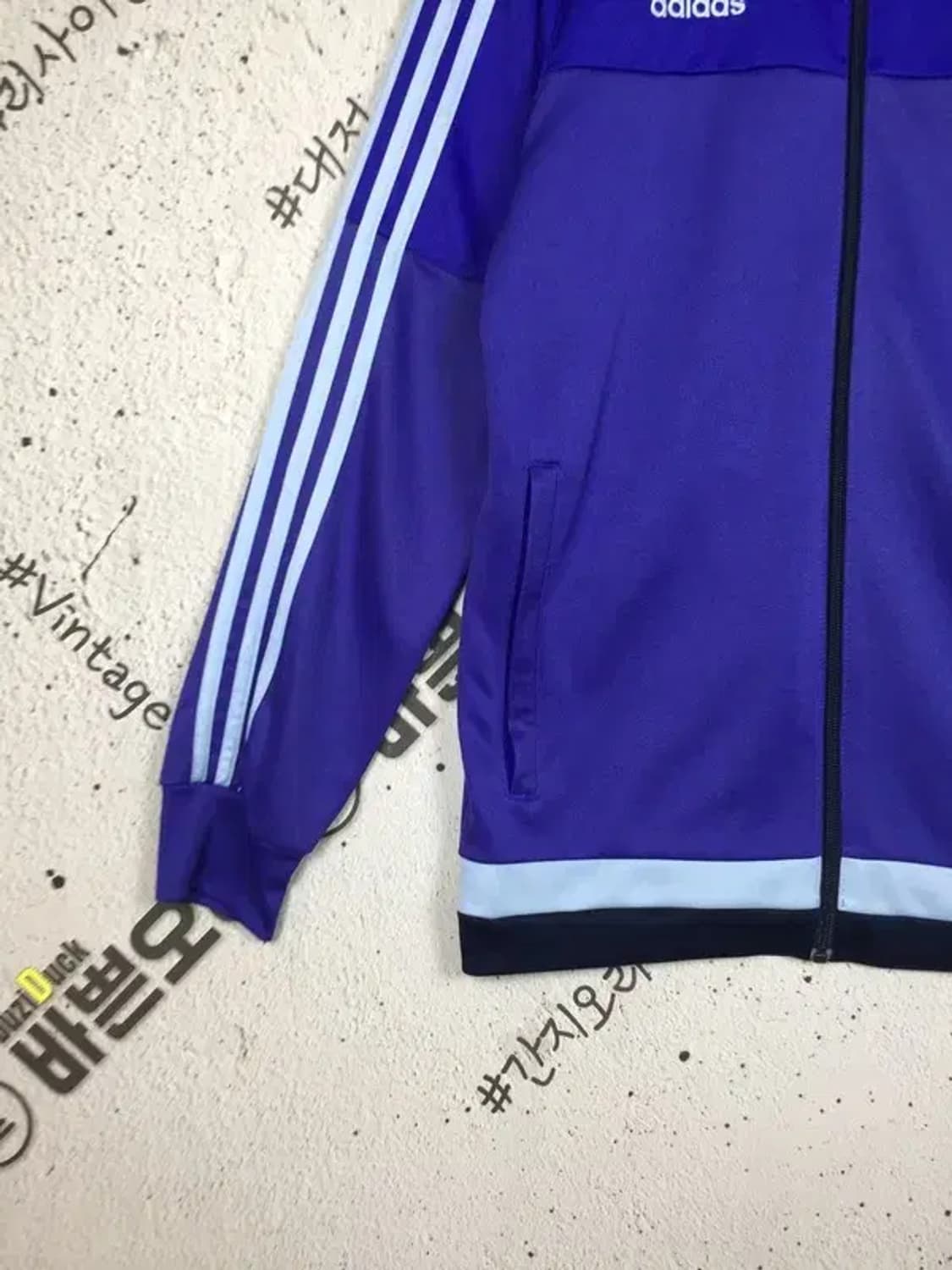 아디다스 삼선 트랙 져지 자켓 블루 100 3100277 상품이미지6