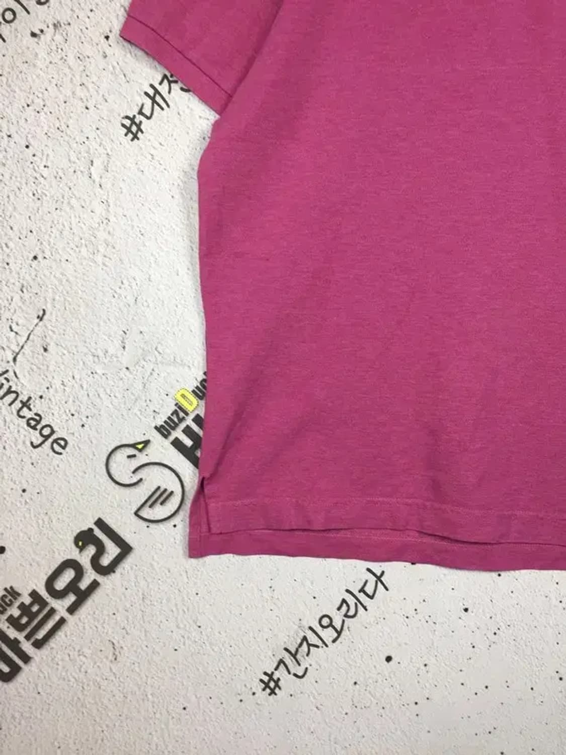 헤지스 반팔 카라티 핑크 105 1000574 상품이미지5