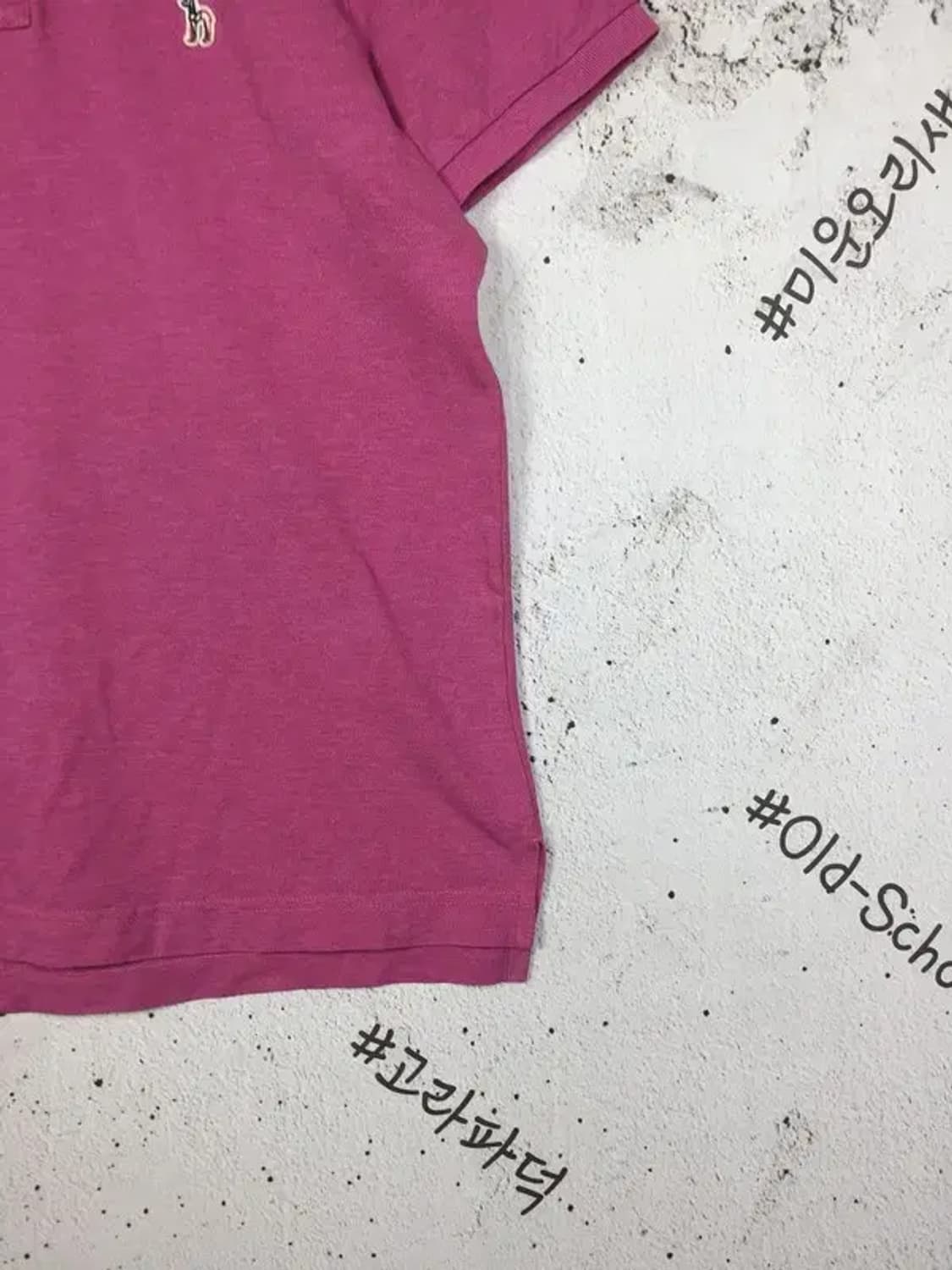 헤지스 반팔 카라티 핑크 105 1000574 상품이미지6