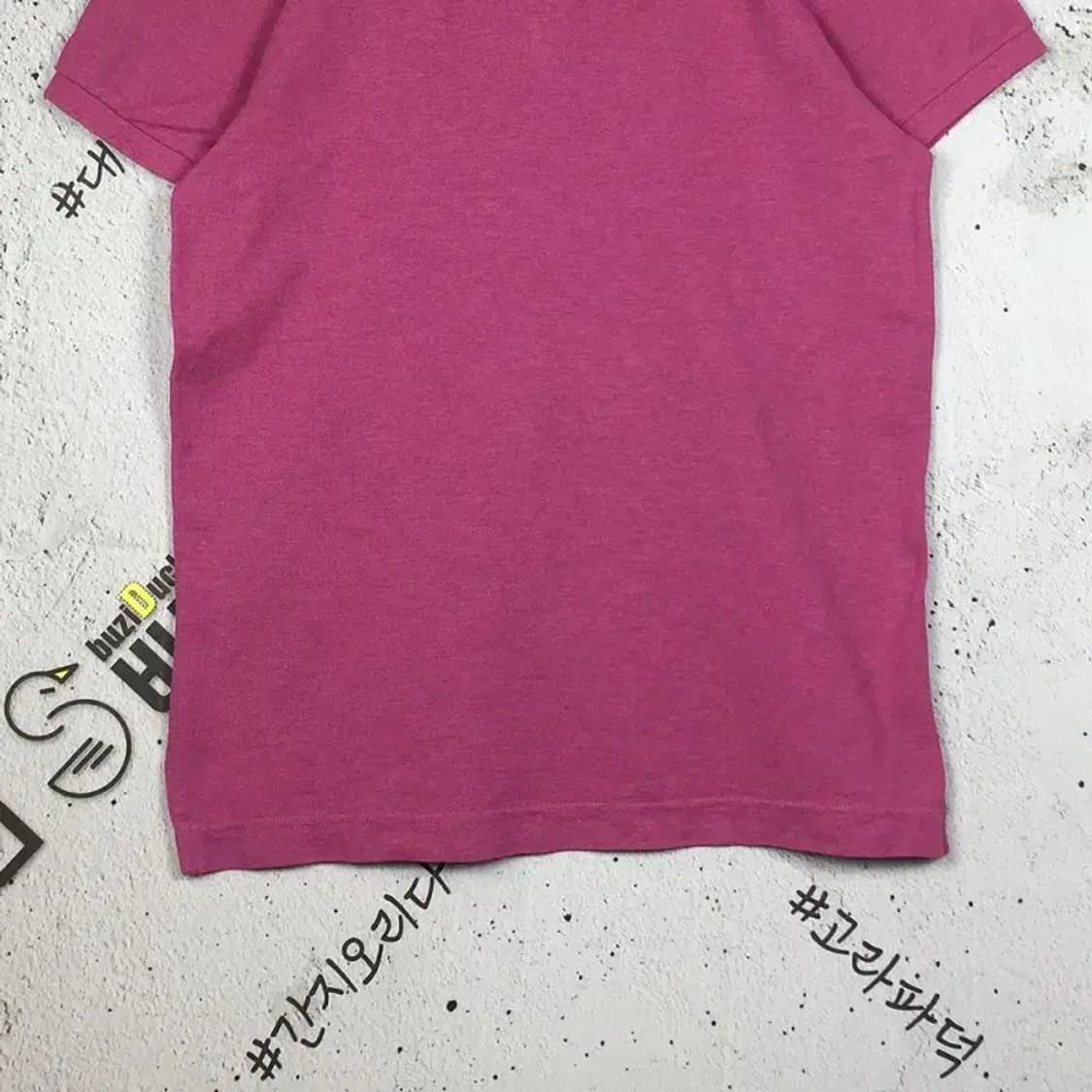 헤지스 반팔 카라티 핑크 105 1000574 상품이미지8