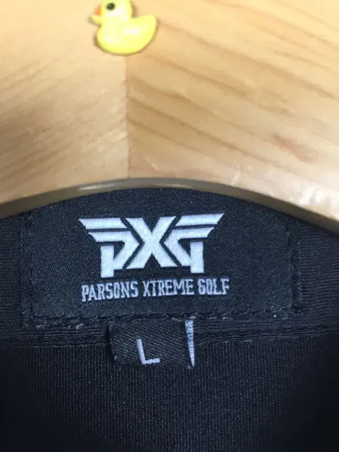 피엑스지 PXG 빅로고 기능성 골프 카라티 블랙 L 1000577 상품이미지9