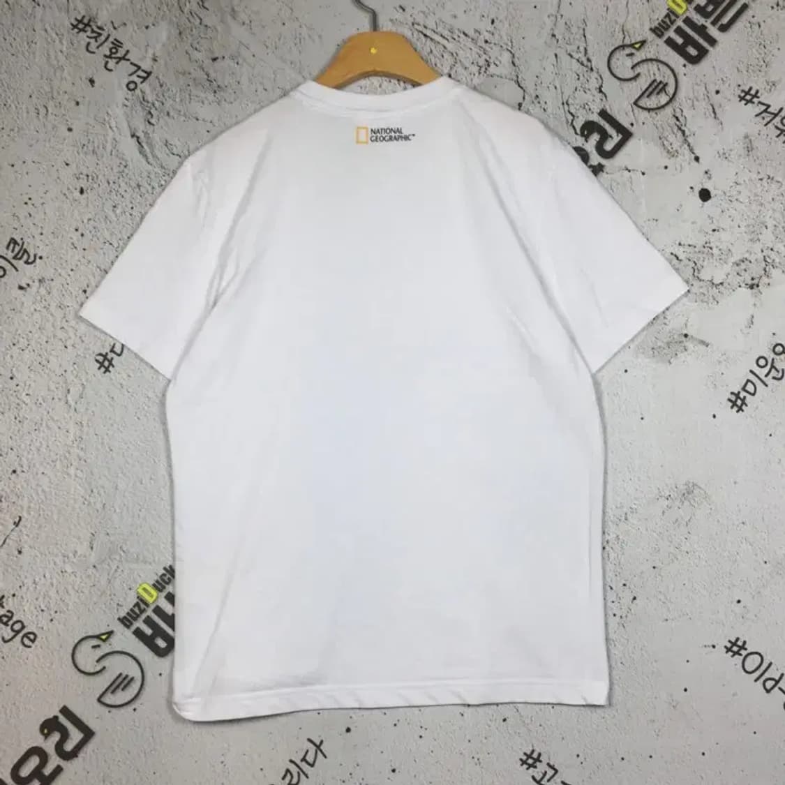 내셔널지오그래픽 반팔 티 화이트 95(M) 1000579 상품이미지2