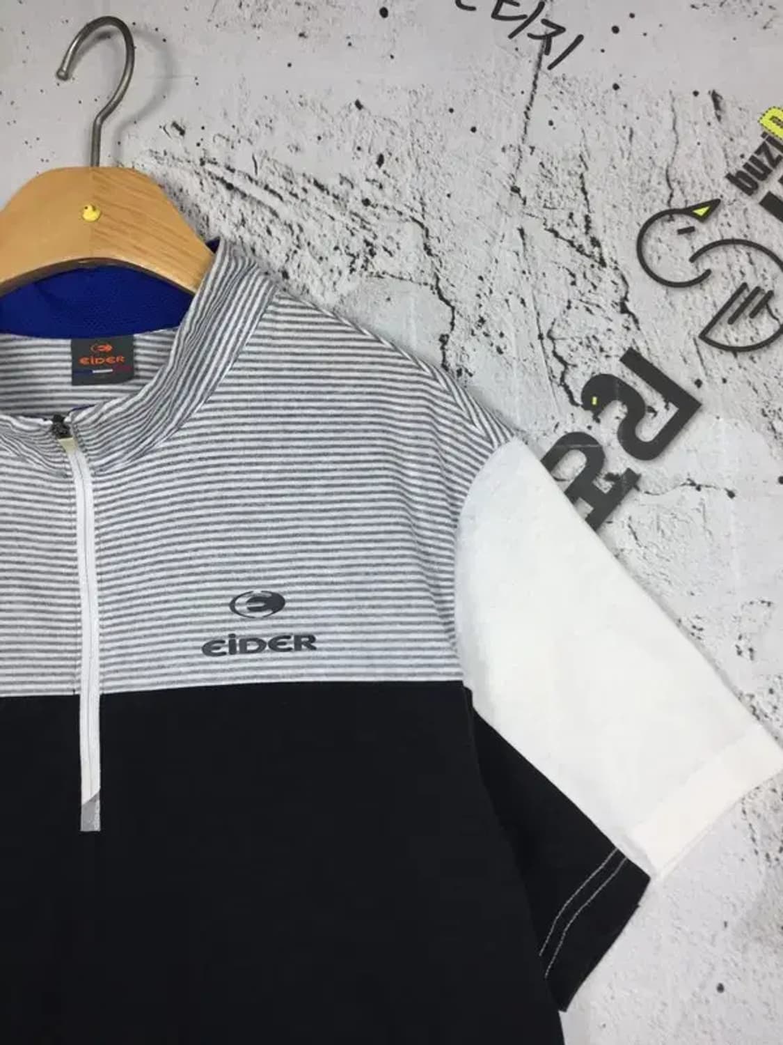 아이더 여성 클라이밍 하프집업 반팔 티 블랙 M 1000582 상품이미지4