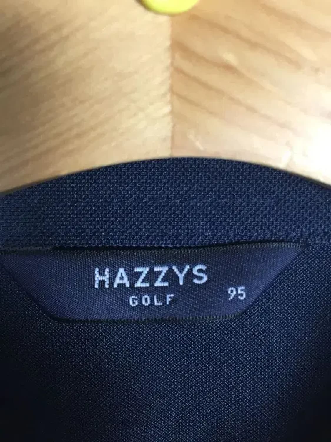 헤지스 골프 자수 로고 반팔 카라티 네이비 95 1000583 상품이미지9