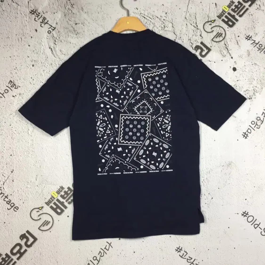 브라운브레스 쥬니어 로고 반팔 티 네이비 140 1000598 상품이미지2