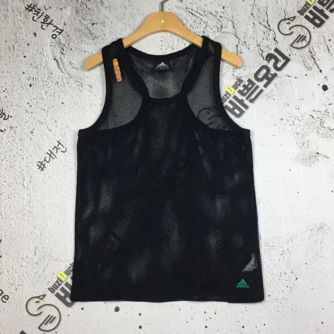 아디다스 여성 메쉬탱크 민소매 티 블랙 95 1000599 상품이미지1