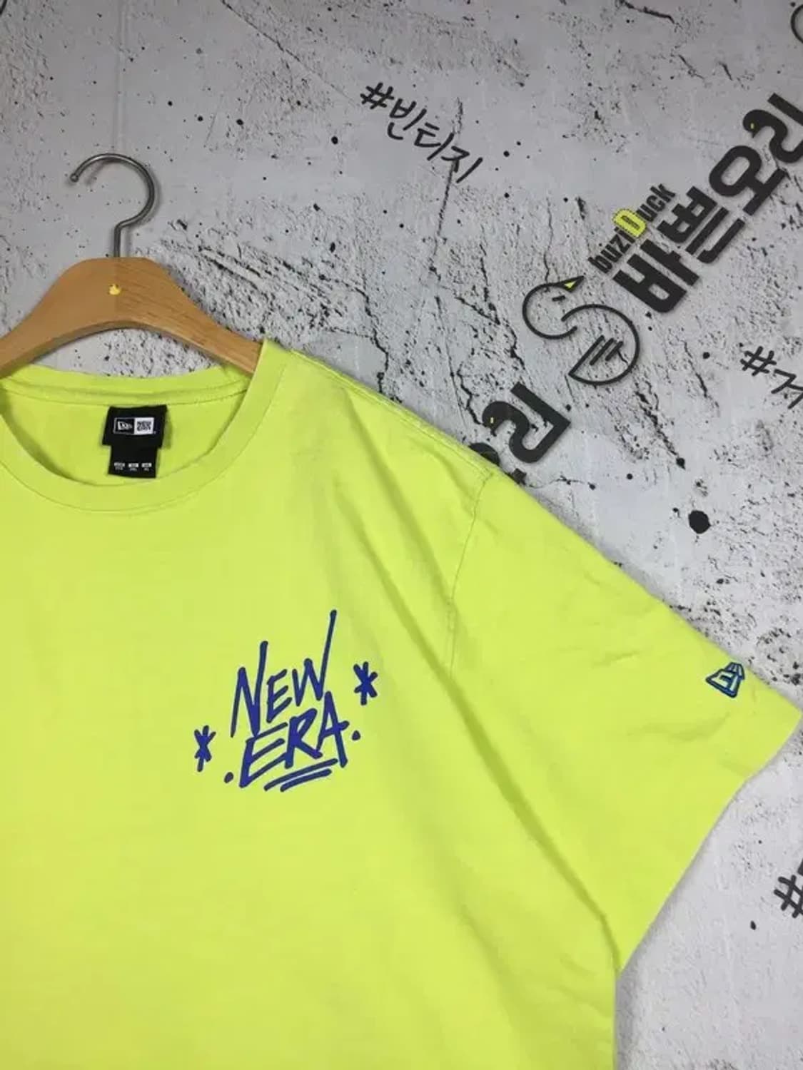 뉴에라 그라피티 반팔 티 옐로우 110(2XL) 1000593 상품이미지4