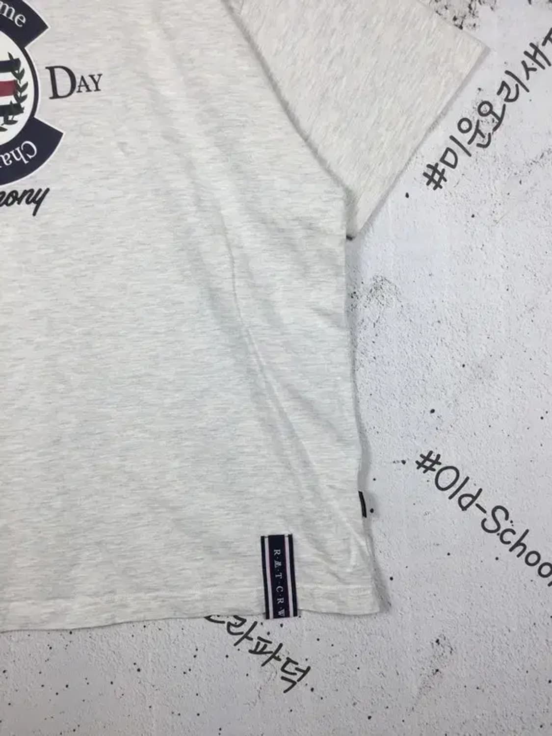 로맨틱크라운 퍼펙트게임 반팔 티 라이트 그레이 XL 1000596 상품이미지6