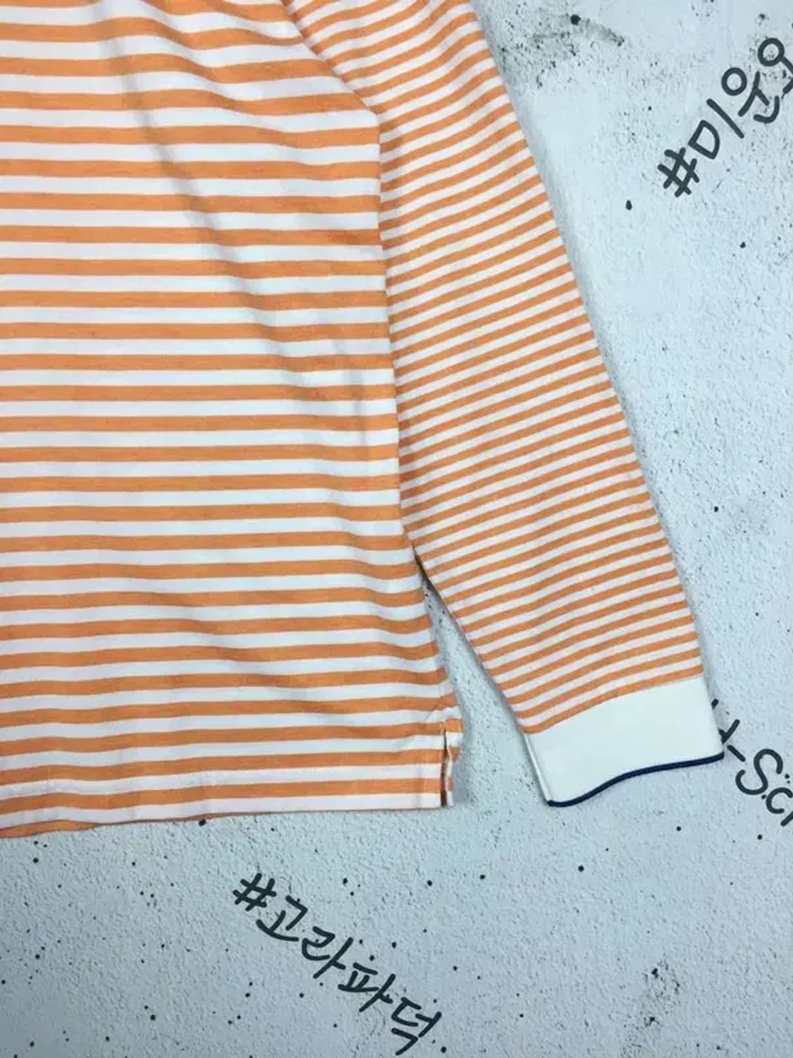 루이까스텔 골프 하프집업 긴팔 티 오렌지 105 2100189 상품이미지7