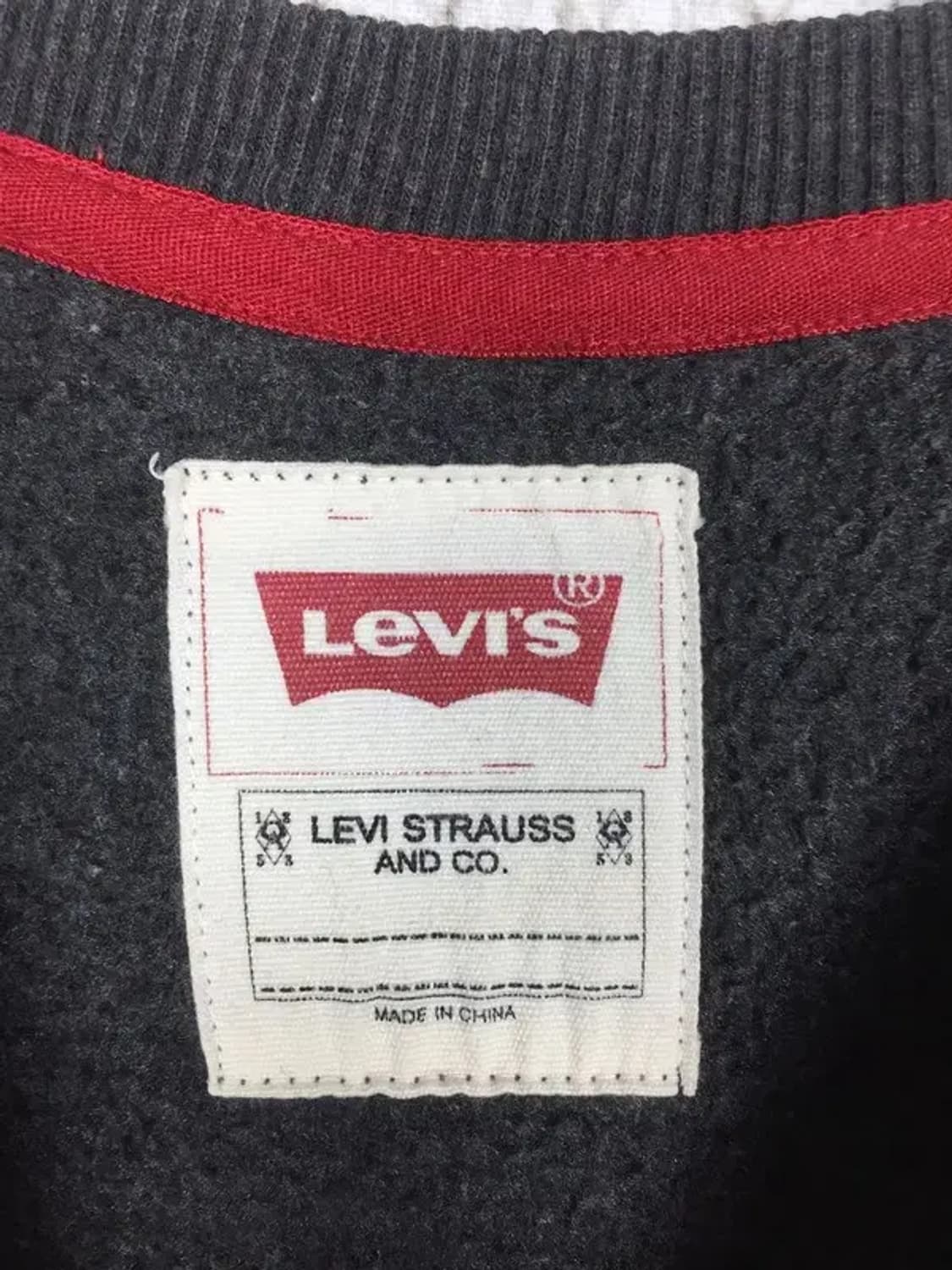 리바이스 LEVI'S 여성 포켓 맨투맨 그레이 160 2200281 상품이미지8