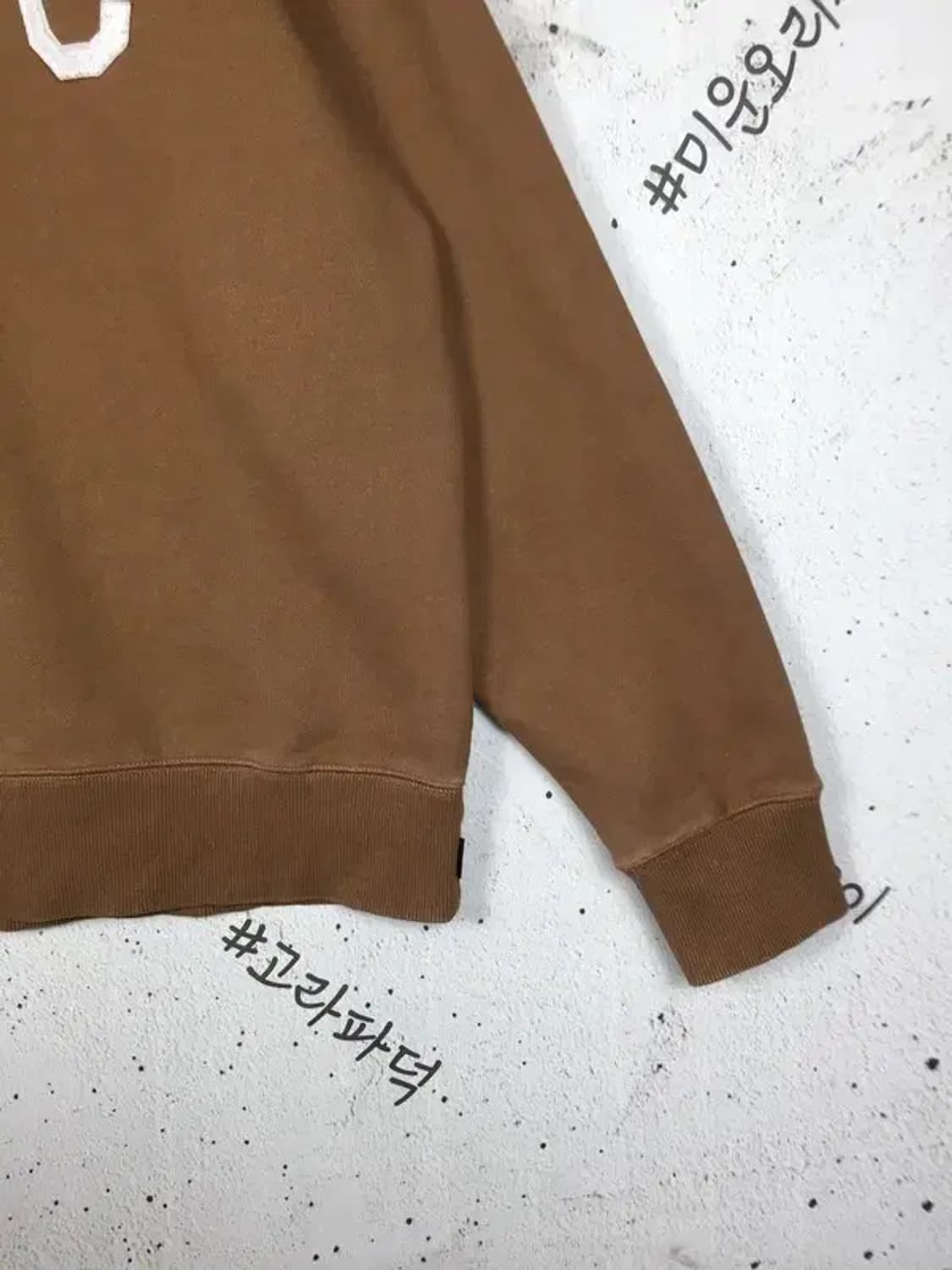 커버낫 크루넥 맨투맨 브라운 XL 2200282 상품이미지7